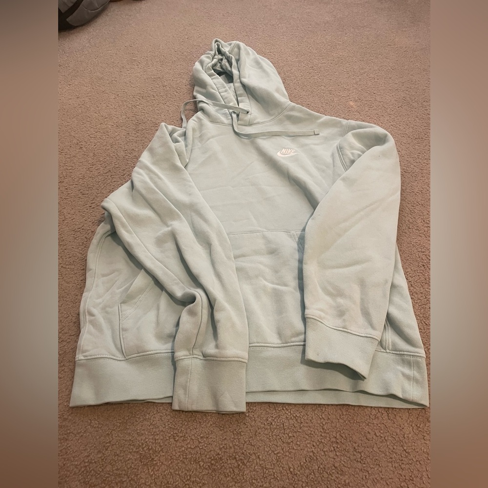 Medium teal Nike hoodie